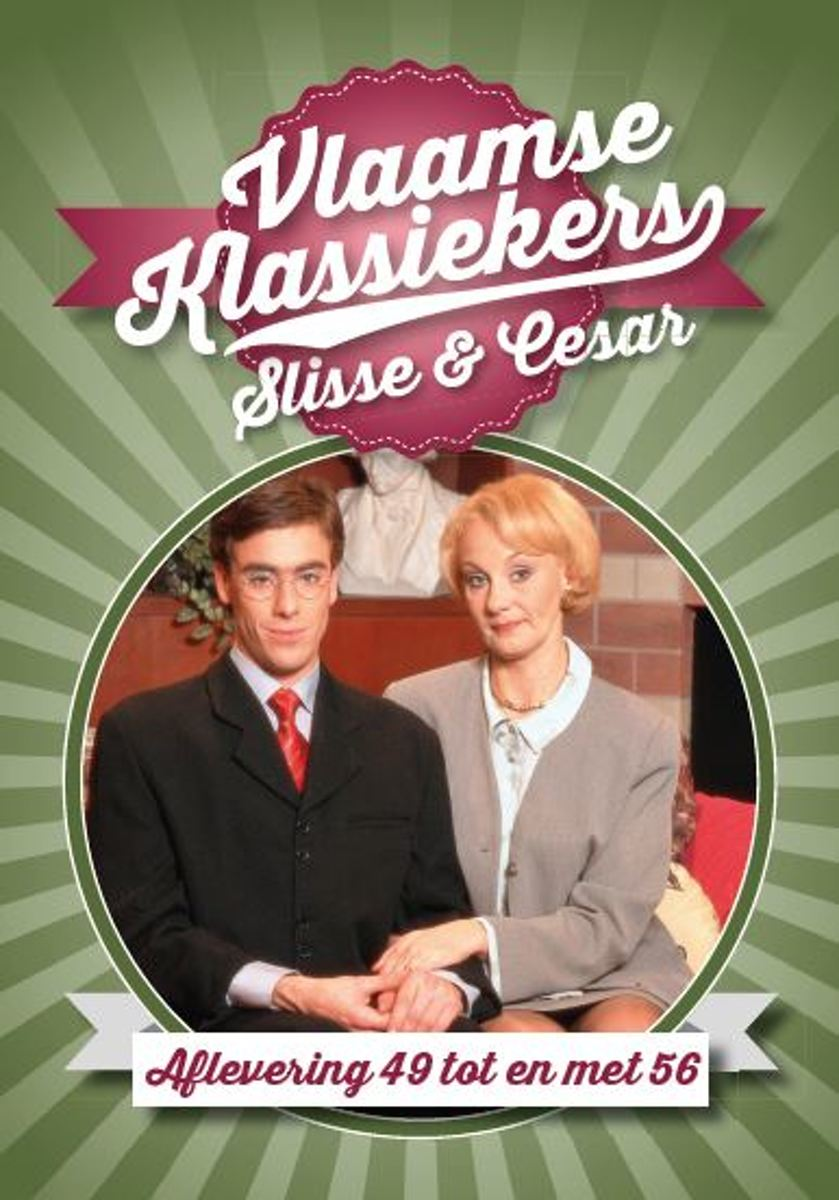 Albumhoes voor 'Vlaamse Klassiekers'. Toont twee mensen, titel en een banner.