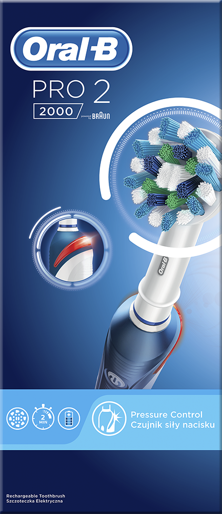 ORAL-B Oral-B PRO 2 Cross Action fejjel