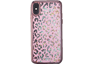 CELLULARLINE Stardust Leopard - Coque (Convient pour le modèle: Apple iPhone X/Xs)