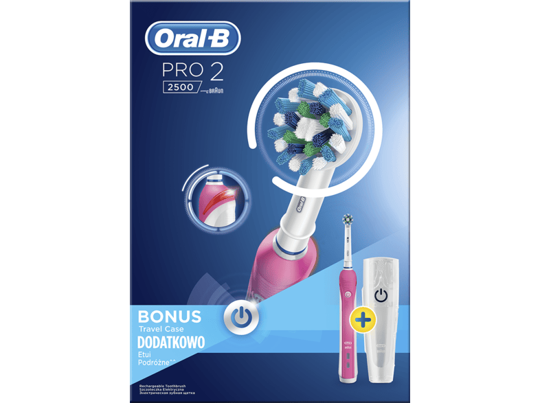 ORAL B Oral B PRO 2 2500 3DW fejjel Media Markt online ORAL B Oral B PRO 2 2500 3DW fejjel Media Markt online
