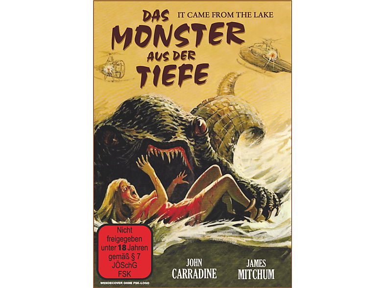 Das Monster Tiefe der DVD aus