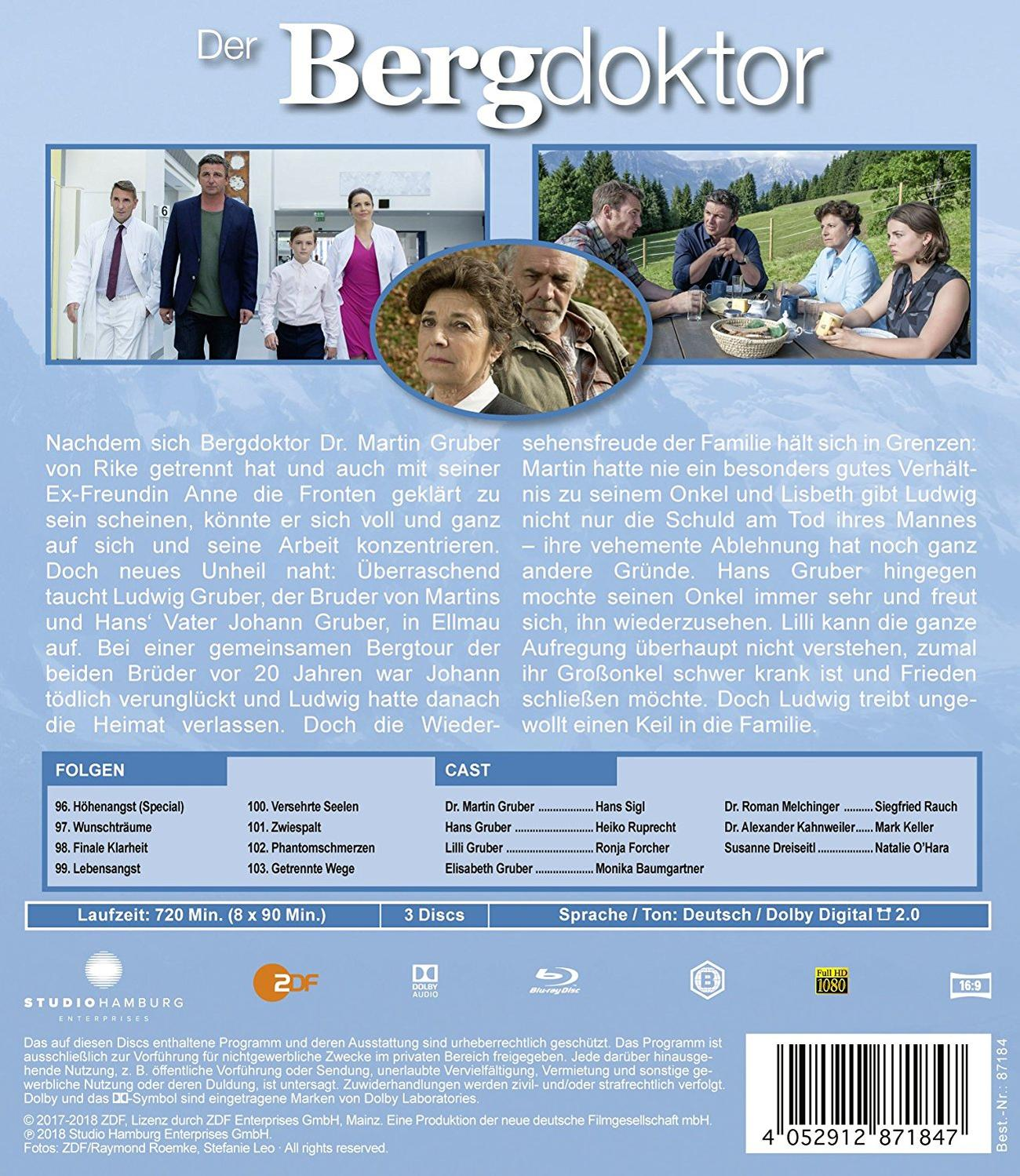 DVD-Hülle einer deutschen Fernsehsendung. Menschen stehen auf einem Berg.