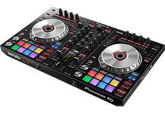 PIONEER DJ DDJ-SR2 Tragbarer 2-Kanal-DJ-Controller, Schwarz