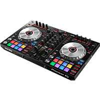 PIONEER DJ DDJ-SR2 Tragbarer 2-Kanal-DJ-Controller, Schwarz