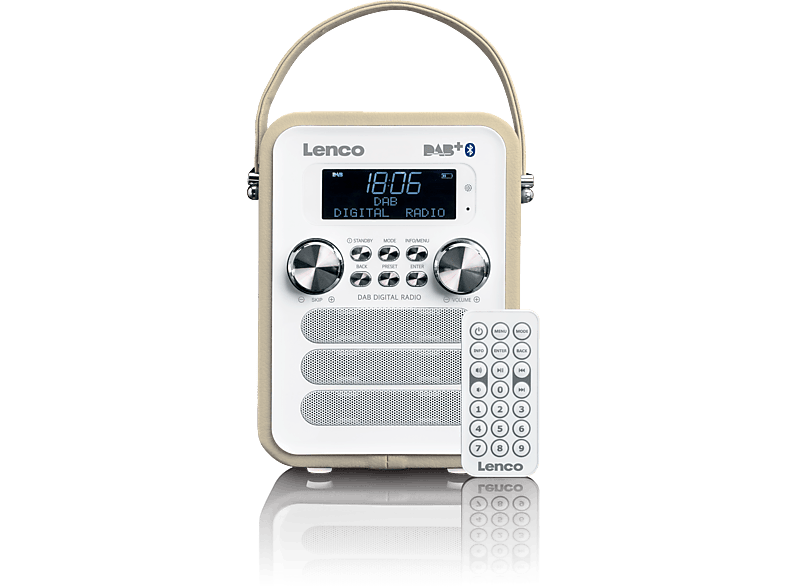 LENCO Draagbare radio DAB+ BT (PDR-050TP)