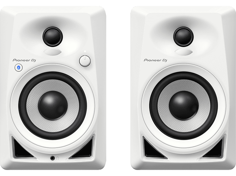 PIONEER DJ DM-40BT-W Weiß Dektop-Monitorlautsprecher,
