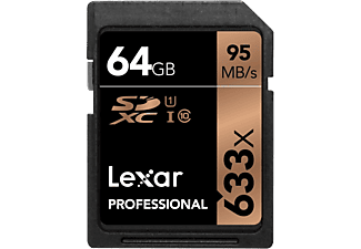 rechtbank Reis Overjas LEXAR SDXC Professional UHS-I 633x 64 GB kopen? | MediaMarkt