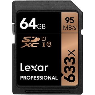 LEXAR SDXC Professional UHS-I 633x 64 GB