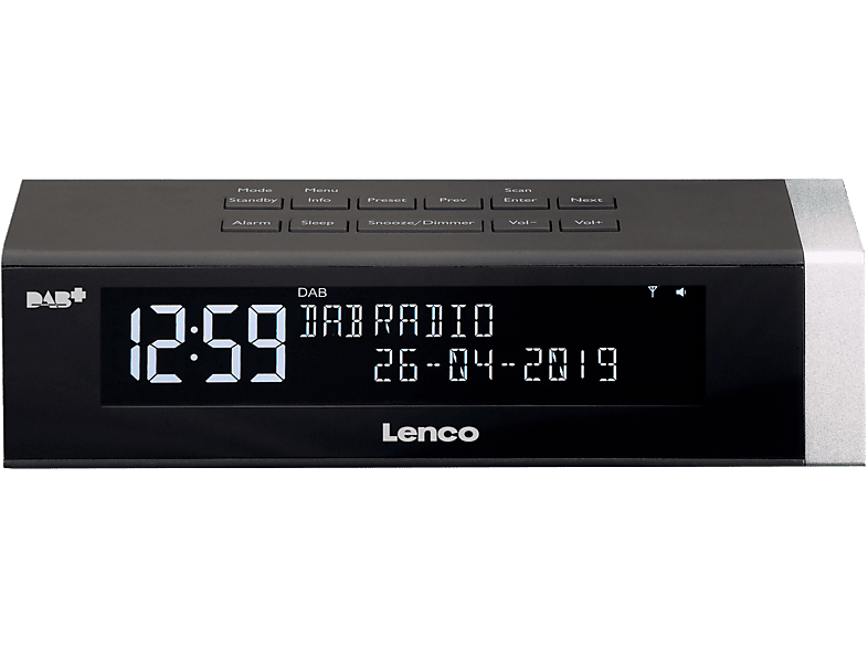 LENCO CR-630WH DAB PLL FM WH LEDS USB CHARGING