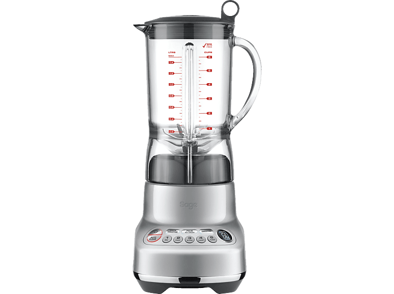 Sage SBL620SIL4CEU1 Standmixer (Silber/Transparent, 1400 Watt