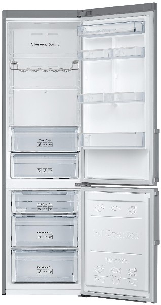 Frigorífico combi - Samsung RB37J5325SS/EF, 367 L, 201 cm, No Frost,  Inox antihuellas