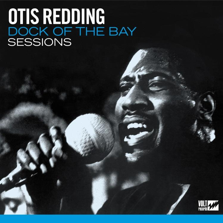 Pochette d'album avec Otis Redding chantant dans un microphone.
