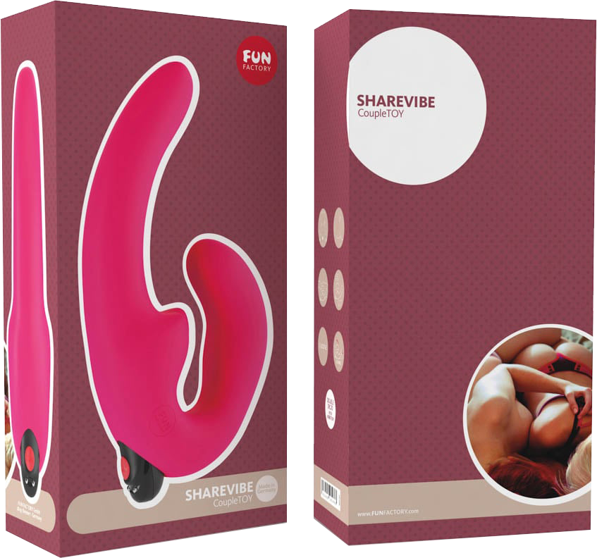 FUNFACTORY D0026236 Sharevibe felcsatolható vibrátor, rózsaszín