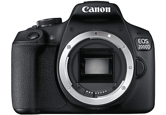 CANON Canon EOS 2000D - Fotocamera reflex (DSLR) - 24.1 Megapixel - Nero - Fotocamera compatta Nero