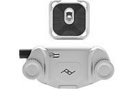 PEAK DESIGN Capture Clip&Plate  - Clip per fotocamera (Argento)