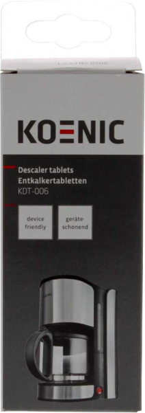 KOENIC Pastilles détartrantes (KDT-006-1)