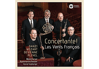 Les Vents Francais, Emmanuel Pahud - Concertante/Mozart, Devienne, Danzi-Fúvós Művek (CD)