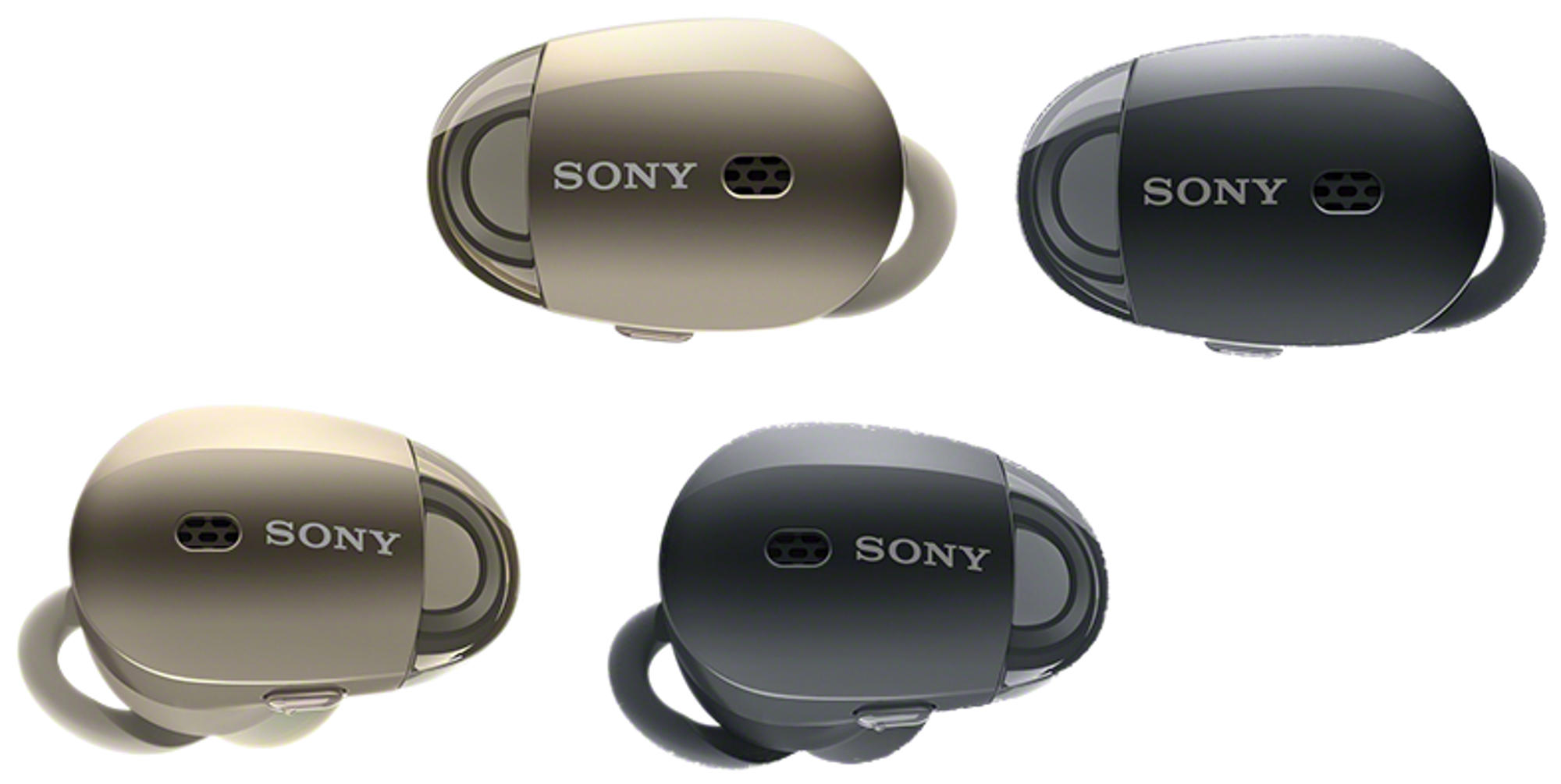 Auriculares True Wireless - Sony WF1000XN.CE7, Bluetooth, Dorado