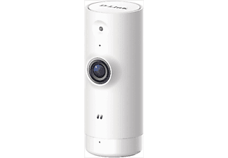 Cámara IP - D-LINK mydlink Mini HD, 720p, LED infrarrojos, WiFi, Blanco, domótica