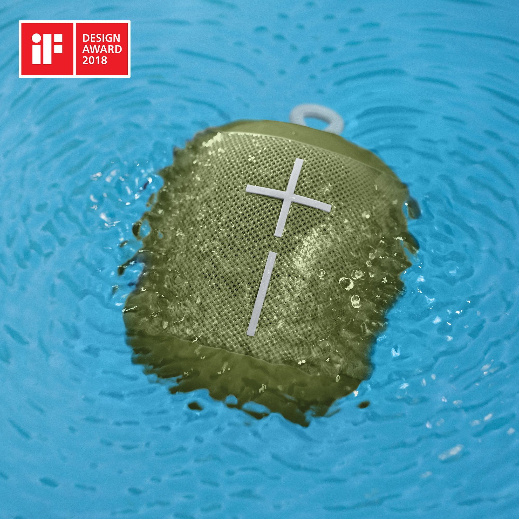 ULTIMATE EARS WONDERBOOM  Bluetooth Lautsprecher, Grün, Wasserfest