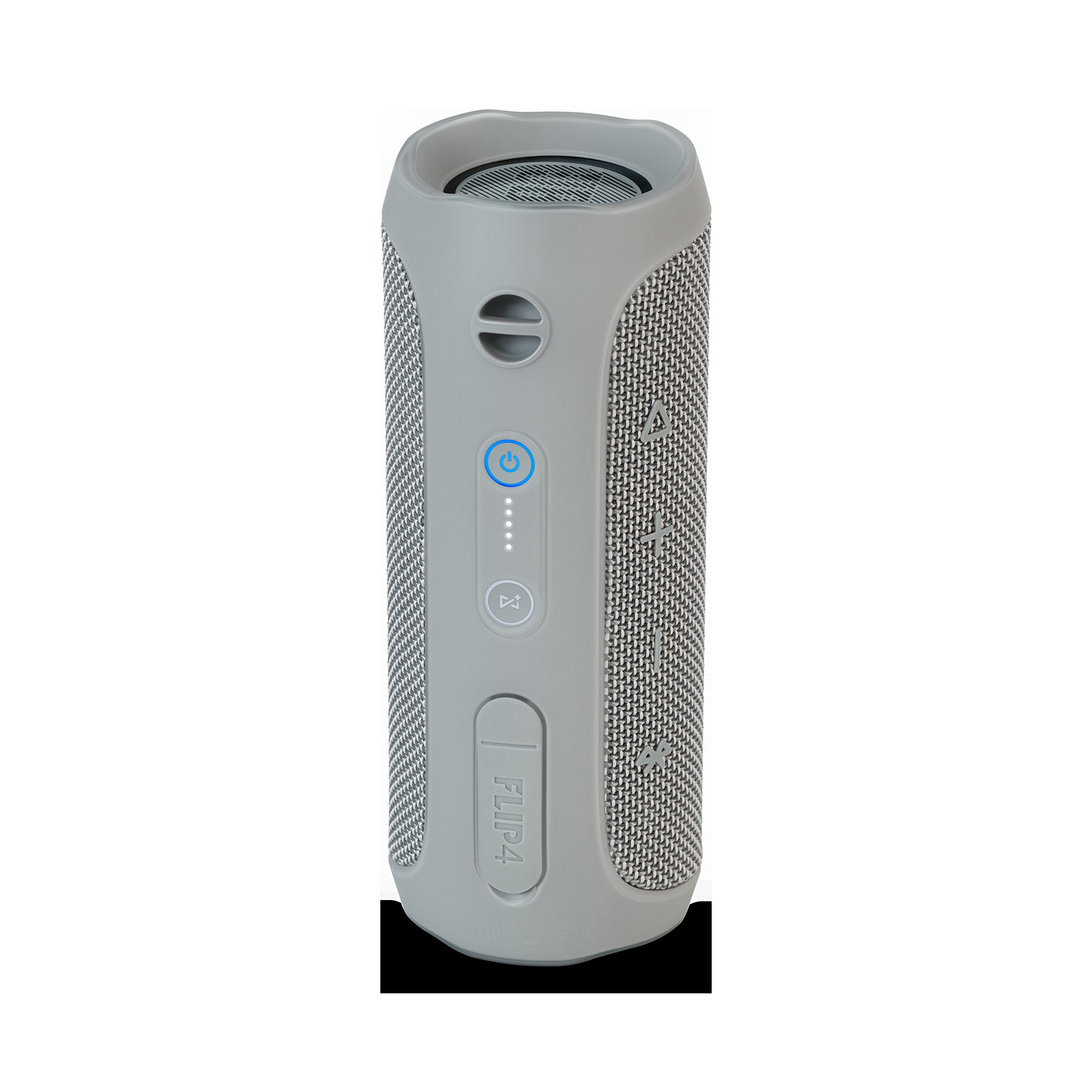 JBL Flip 4 Bluetooth Lautsprecher, Grau, Wasserfest