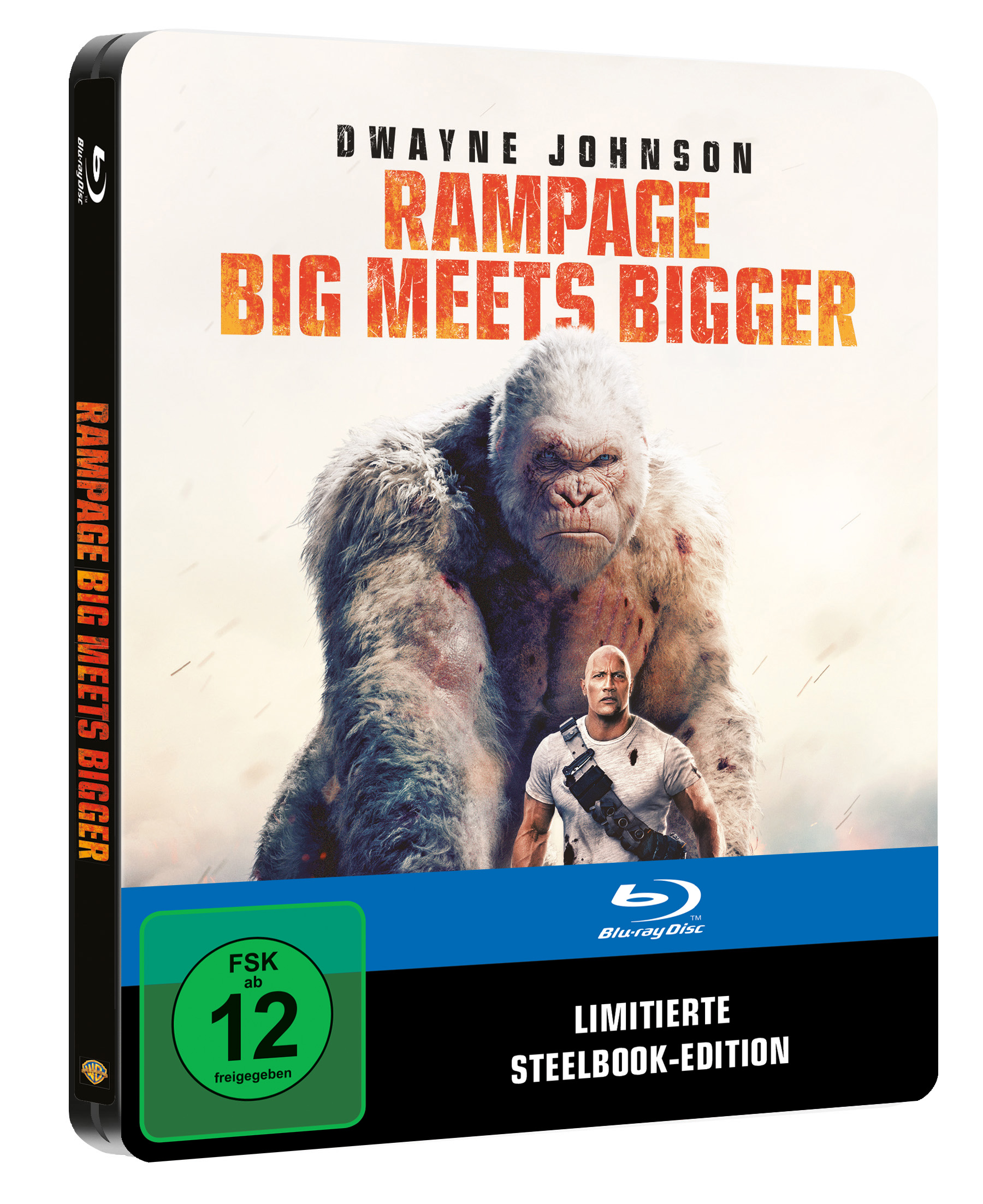 Rampage: Big Meets Bigger (SteelBook®) Blu-ray