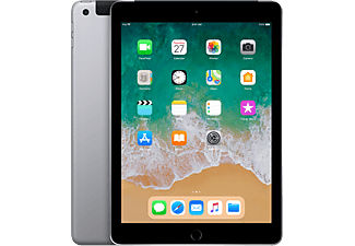 APPLE iPad Wi-Fi + Cellular (2018) - Tablet (9.7 ", 128 GB, Space Grey)