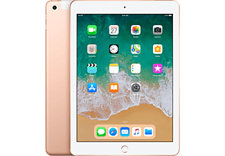 APPLE Apple iPad Wi-Fi + Cellular (2018) - Tablet (9.7 ", 128 GB, Gold)