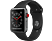 APPLE Watch Series 3 GPS + Cellular eSIM 38mm Aluminiumboett i Rymdgrå - Sportband Svart