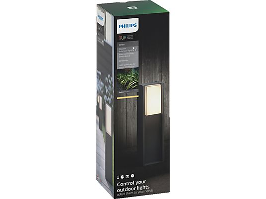 PHILIPS HUE Hue White Turaco - Garten-Sockelleuchte (Anthrazit)