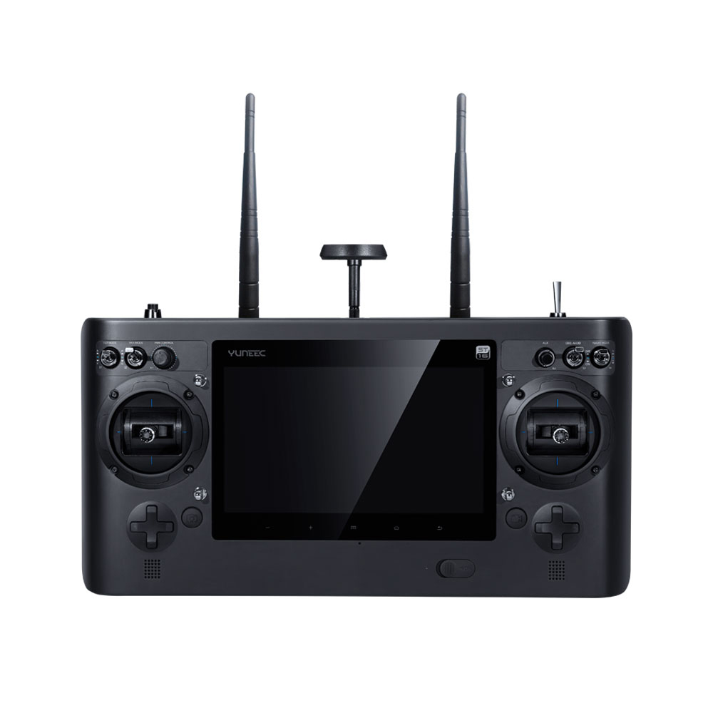 YUNEEC Typhoon H Plus, Drohne mit Premium-Kamera (20 MP, 4K mit 60FPS) Drohne, Schwarz