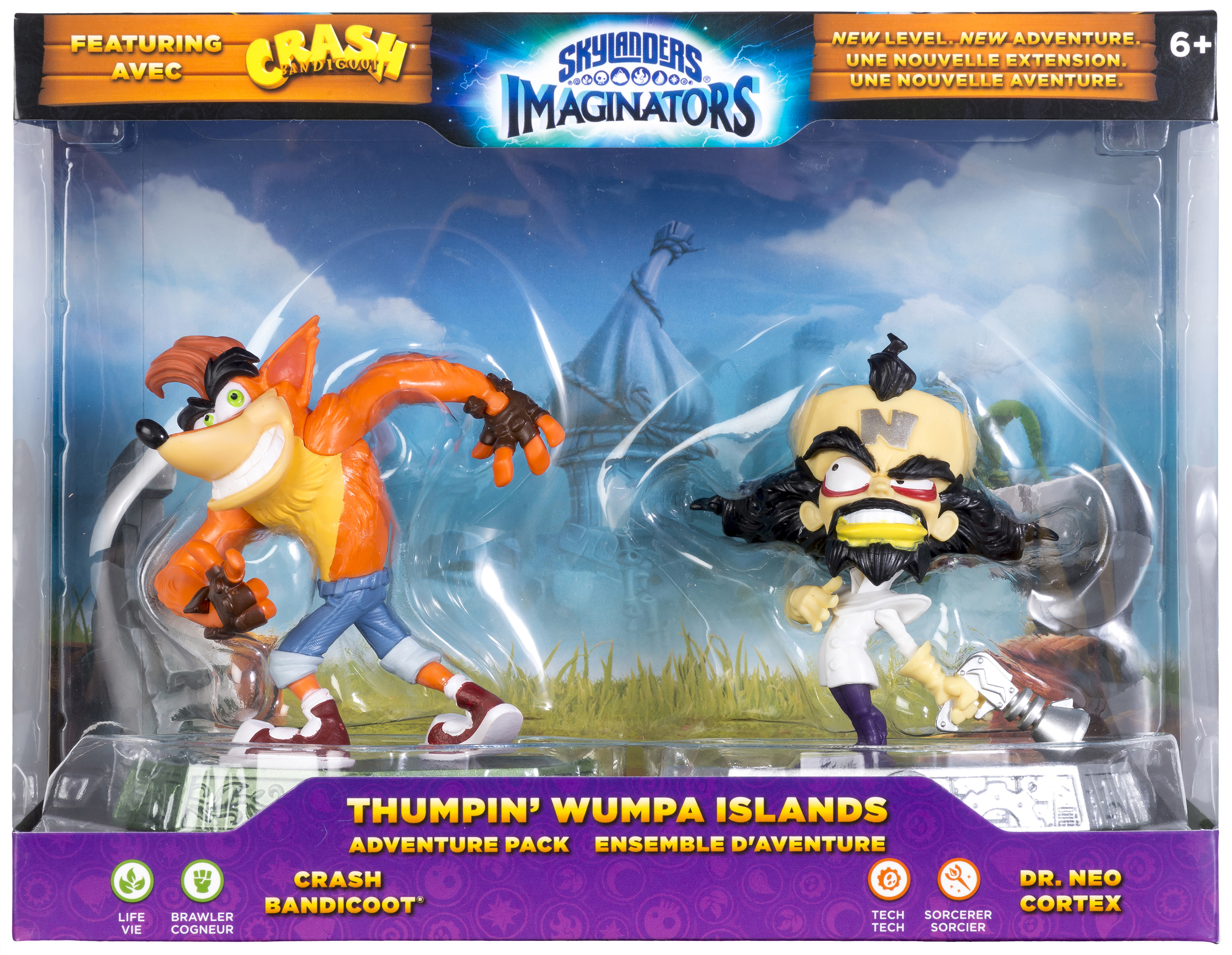 SKYLANDERS Skylanders Imaginators Adventure Pack Crash Bandicoot, Dr. NeoCortex
