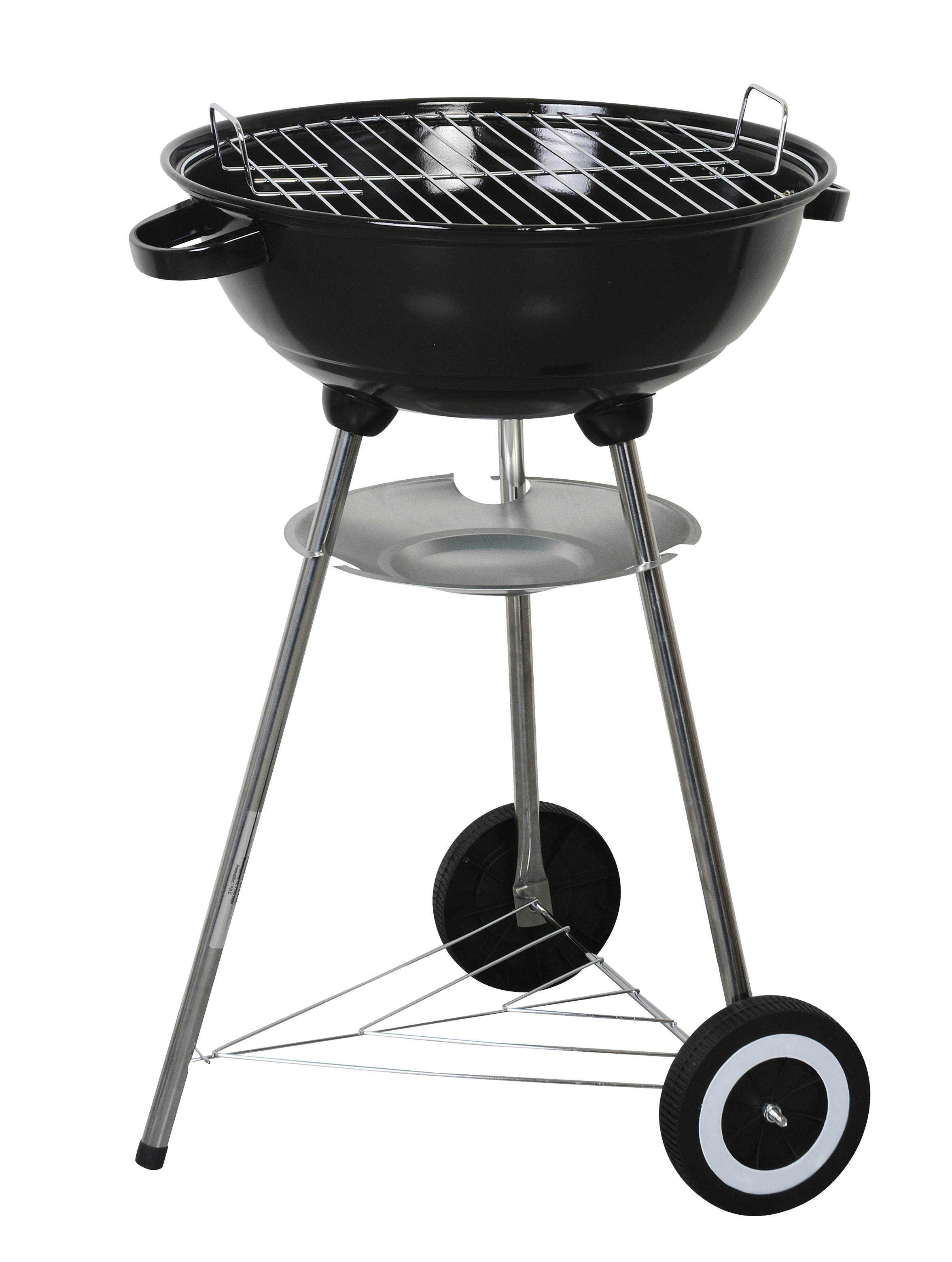 DANGRILL Kettle BBQ Basic Kohlegrill, Schwarz 
