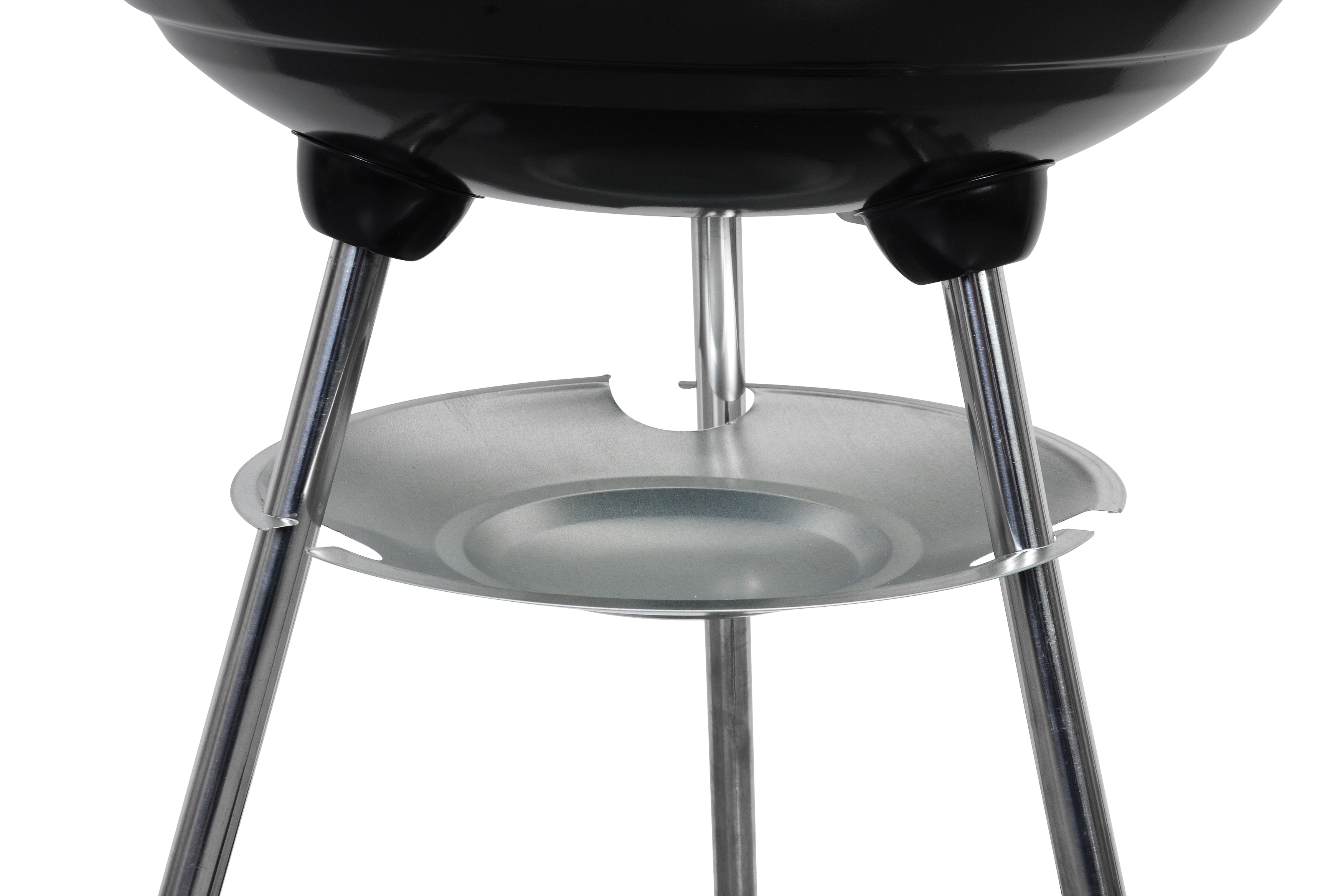 DANGRILL Kettle BBQ Basic Kohlegrill, Schwarz 