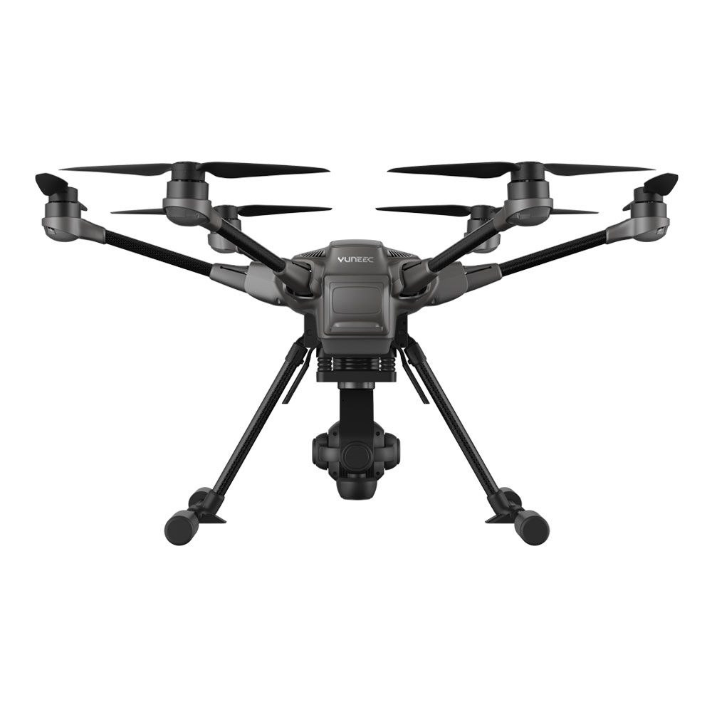 YUNEEC Typhoon H Plus, Drohne mit Premium-Kamera (20 MP, 4K mit 60FPS) Drohne, Schwarz