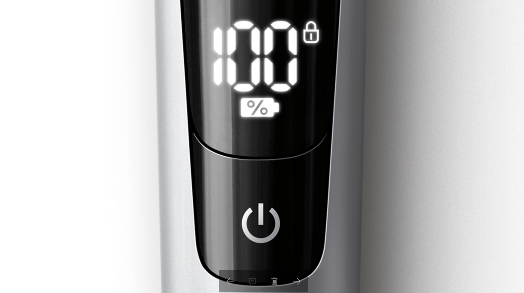 PHILIPS OneBlade Pro Face + Body QP6620/20, schwarz-silber Barttrimmer