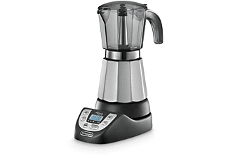 DE-LONGHI 132036005 - Espressomaschine (Silber, schwarz)