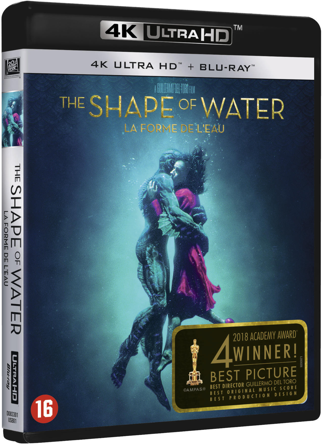 La Forme de l'Eau - 4K Blu-ray