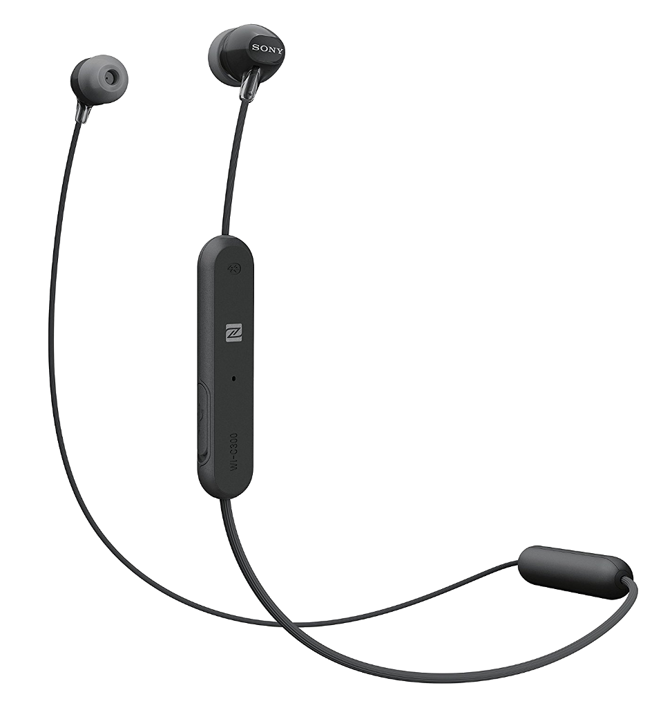 SONY WI-C300 Wireless vezeték nélküli bluetooth fülhallgató, fekete