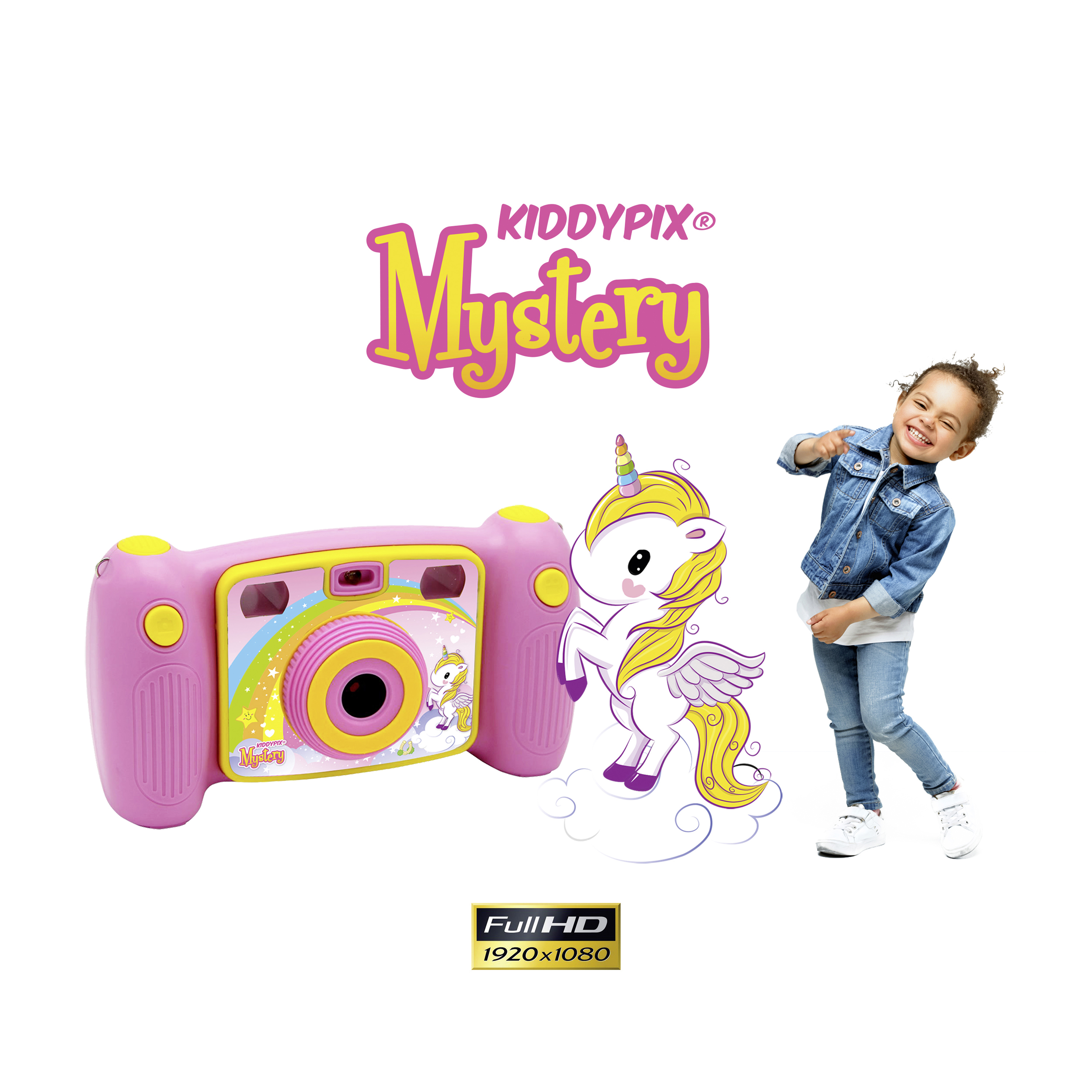 Mystery Digitalkamera 1x Rosa, EASYPIX Zoom, opt. LCD KiddyPix