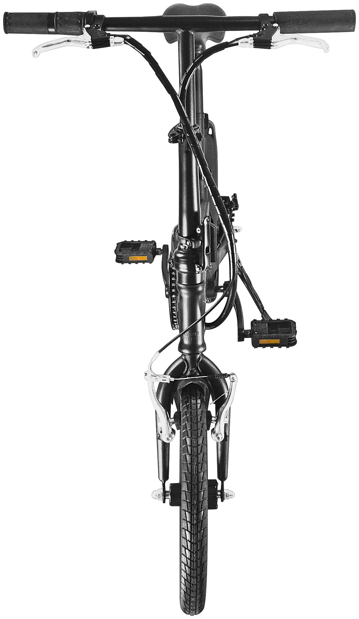Bicicleta eléctrica - Woxter smartGyro E-Bike Black, 250 W, 25 Km/h, Autonomía 30-50 Km,
