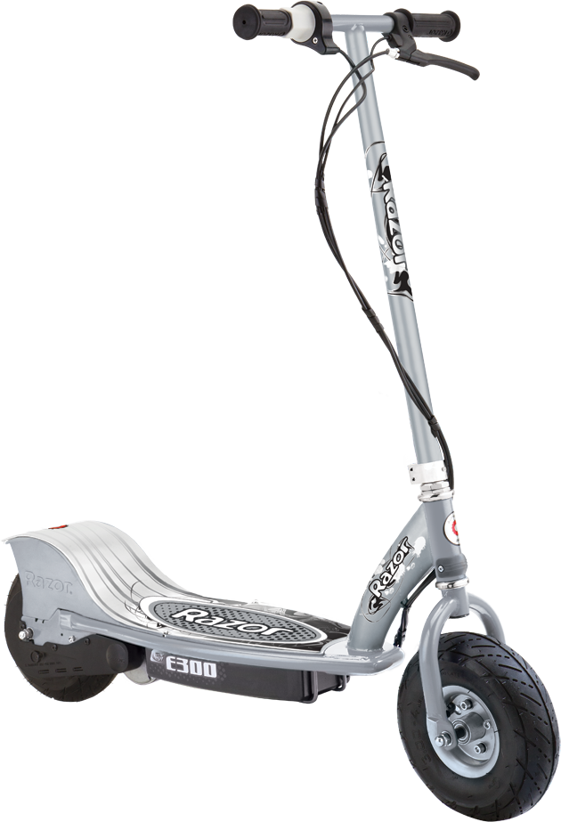 RAZOR E300 Elektromos Roller, ezüst + 1 év Aegon biztosítás