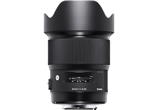 SIGMA 412965 - 20 mm f/1.4 ASP, DG, HSM, IF (Objektiv für Sony E-Mount, Schwarz)