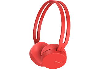 SONY WH-CH 400 Bluetooth fejhallgató, piros