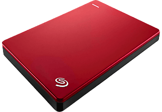 SEAGATE Backup Plus piros 1TB külső merevlemez 2,5" (STDR1000203)