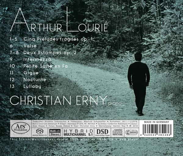 Christian Erny - Klavierwerke  - (SACD Hybrid)