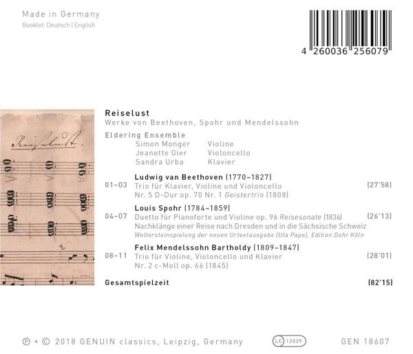 Eldering Ensemble - Reiselust  - (CD)