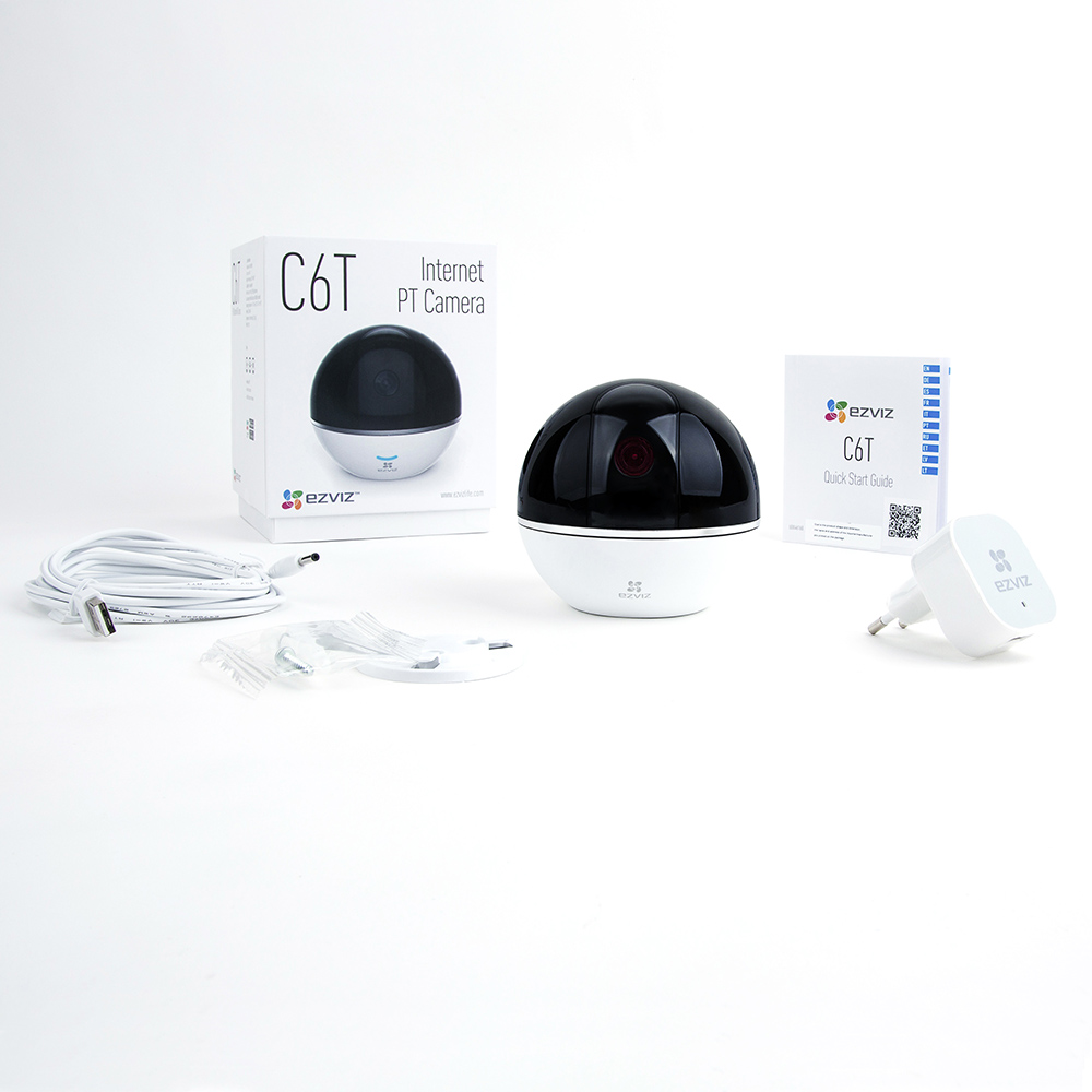 EZVIZ By Hikvision C6T Mini Indoor Wifi-camera Wit
