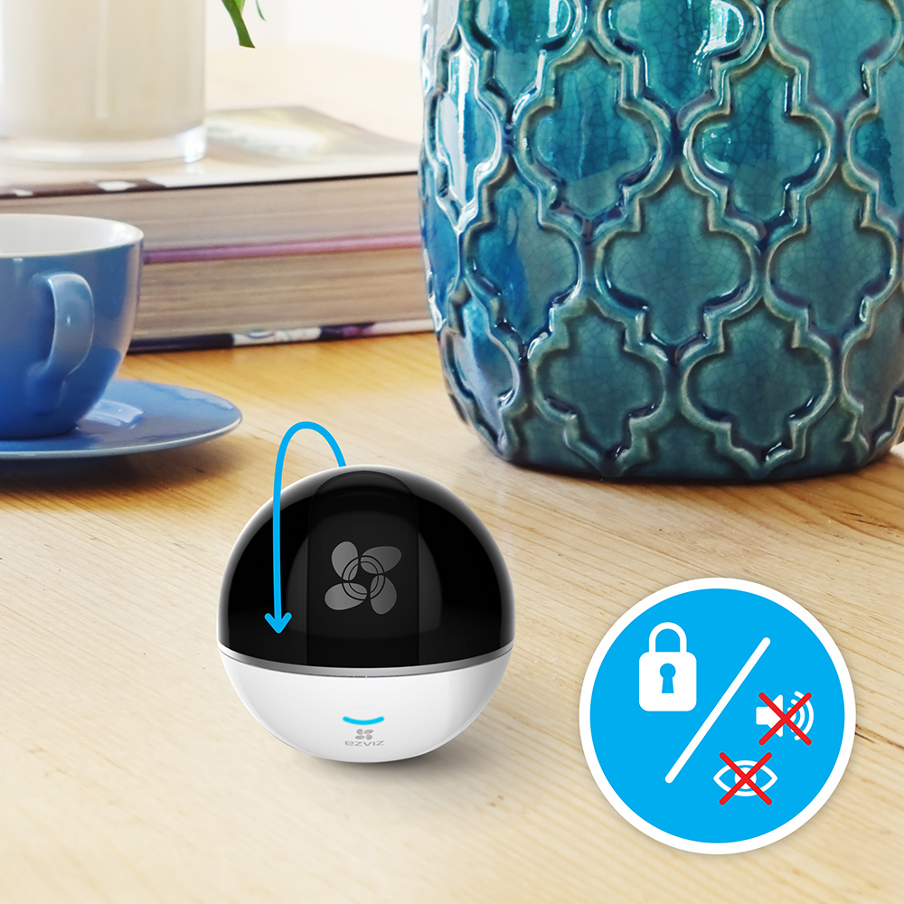 EZVIZ By Hikvision C6T Mini Indoor Wifi-camera Wit