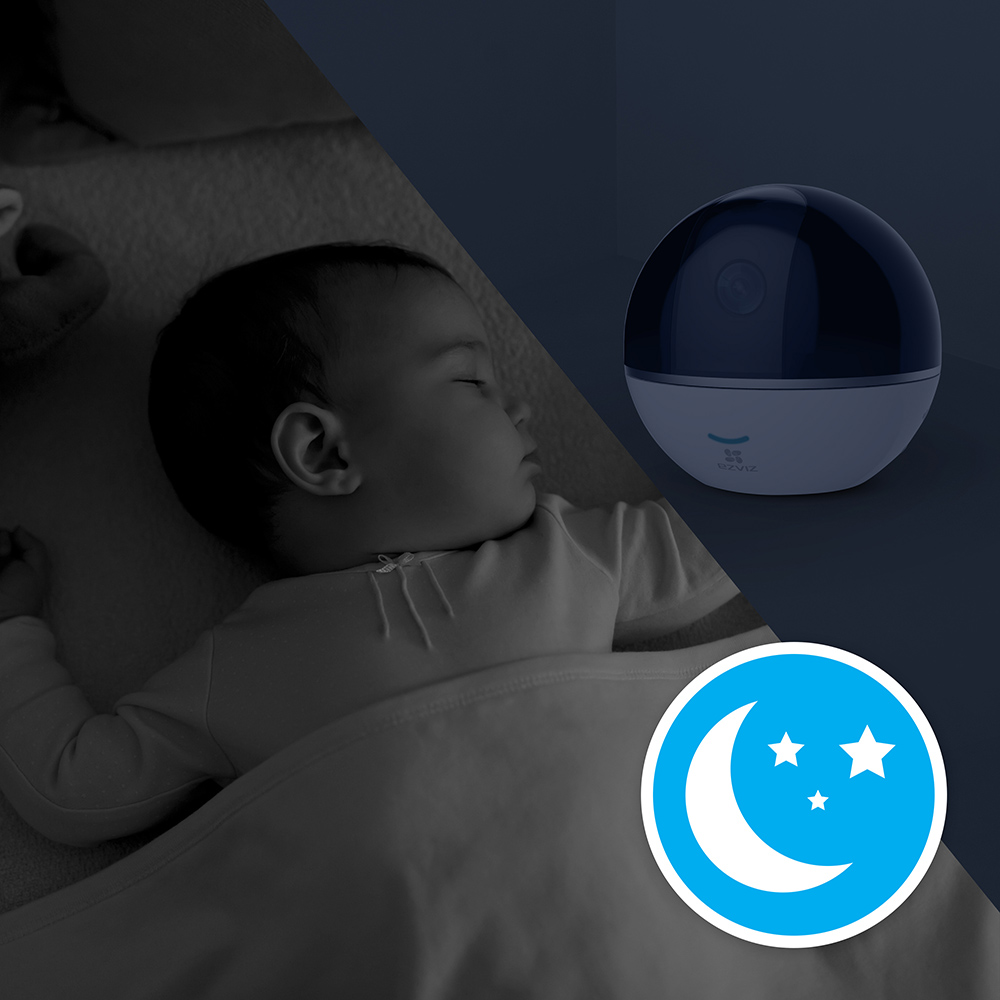 EZVIZ By Hikvision C6T Mini Indoor Wifi-camera Wit